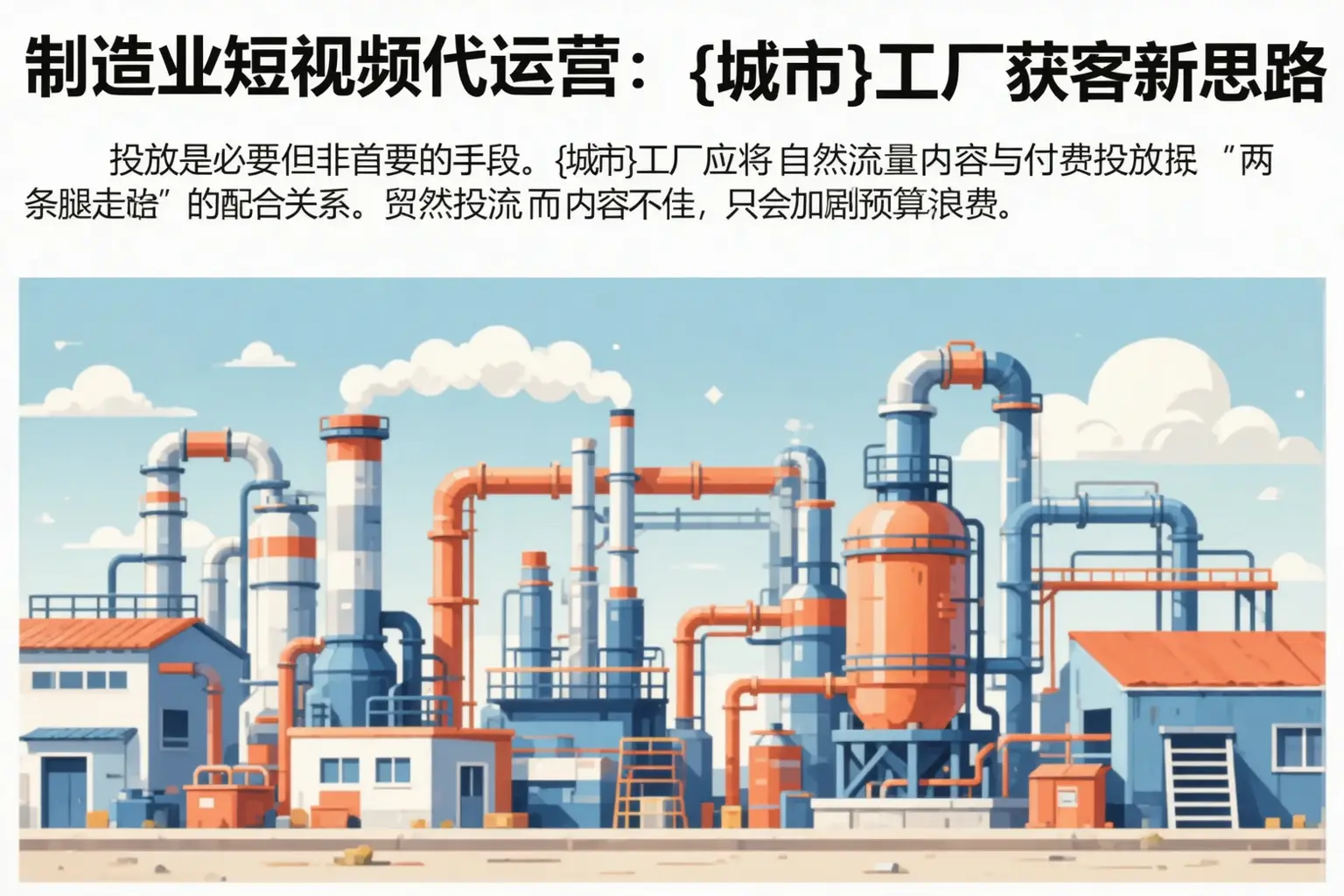 制造业短视频代运营：德格工厂获客新思路